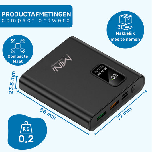 UFUZON Mini Powerbank 10k mah
