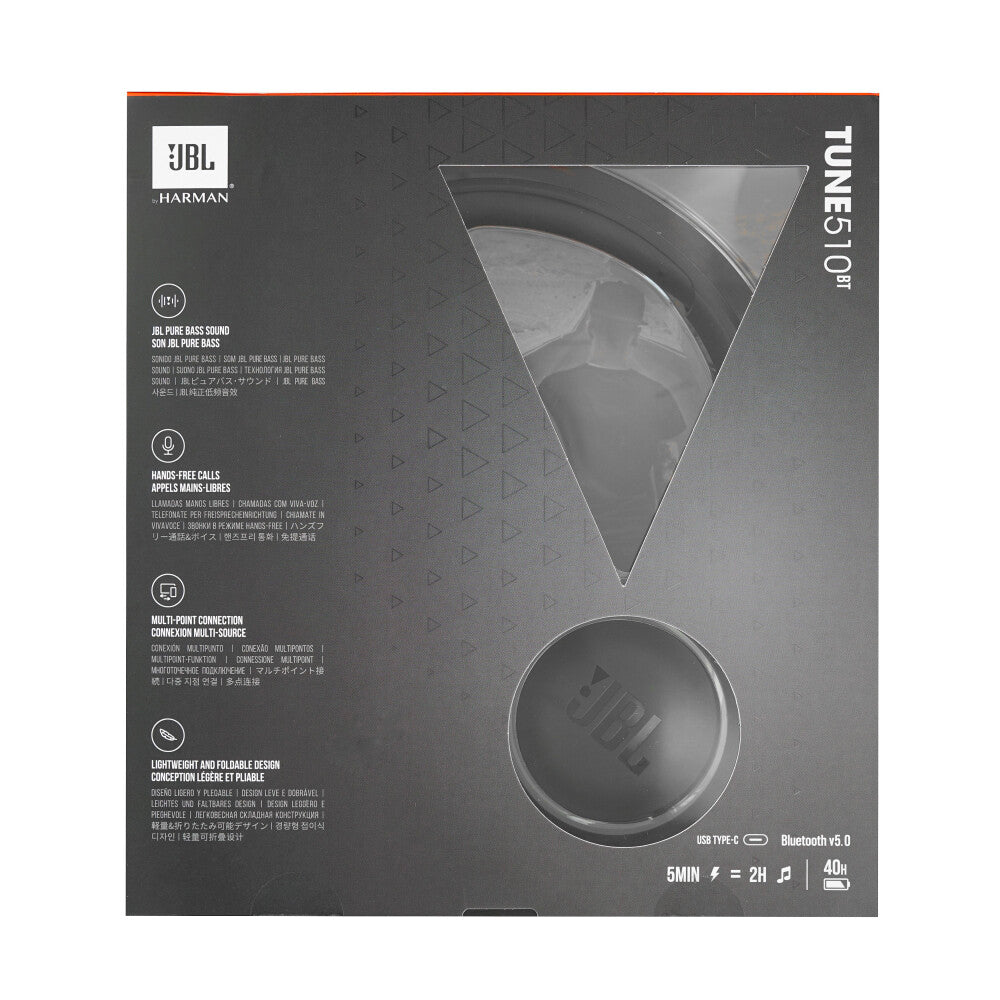 JBL Tune 510BT Overhead- Headset / Funkkopfhörer schwarz