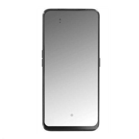 Displayeinheit + Rahmen für OPPO Reno 2 Z schwarz