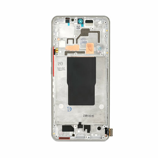 Display + Rahmen für Xiaomi 12T Pro Silber