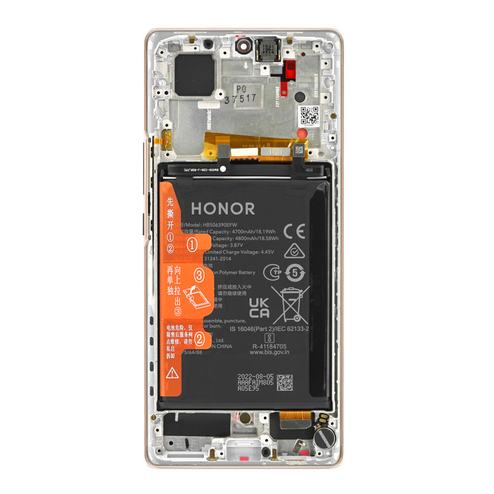 Original Display für Honor 60 blau LCD 0235AANU