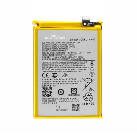 Motorola NH50 Akku für Moto G22 G53 5G G13 E32 E32s E13 Hohe Kapazität