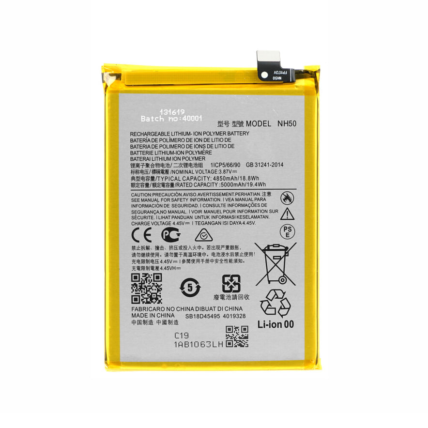 Motorola NH50 Akku für Moto G22 G53 5G G13 E32 E32s E13 Hohe Kapazität