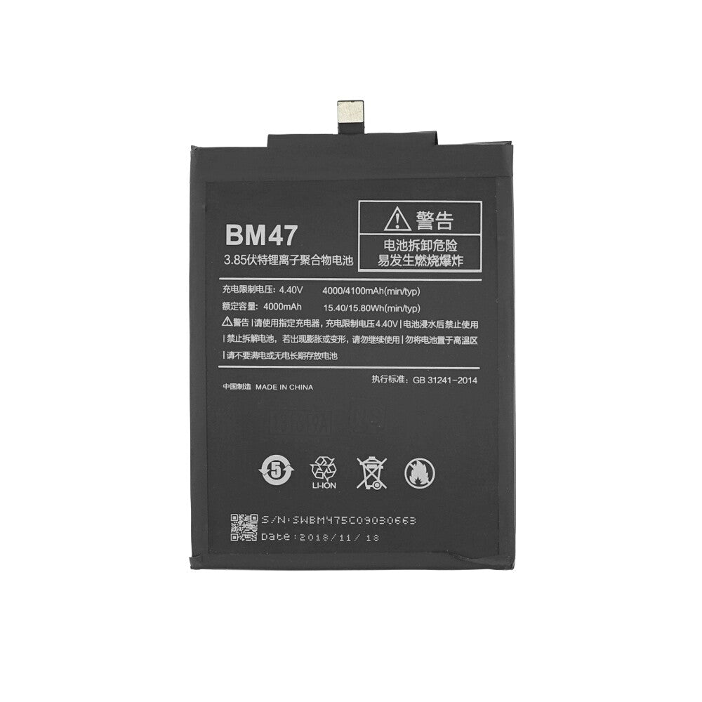 BM47 Akku für Xiaomi Redmi 3 3s 4000 mAh Ersatzakku