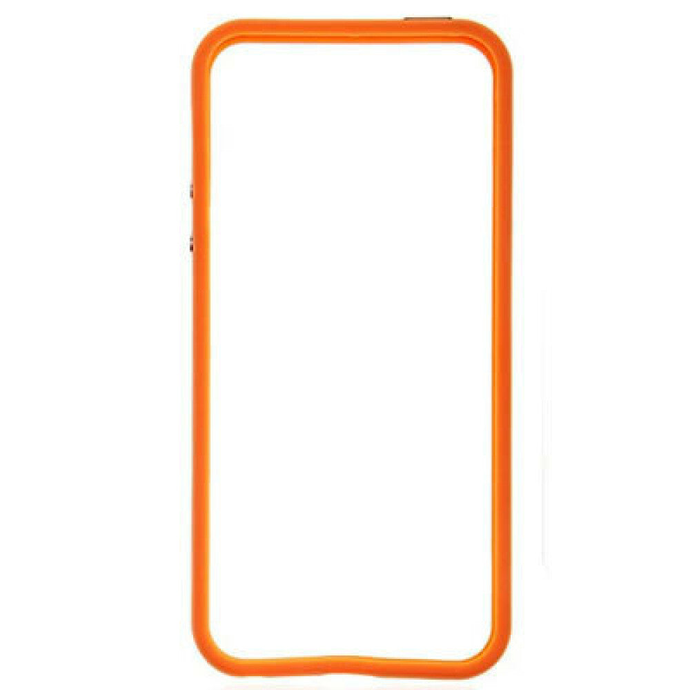 Bumper Handyhülle für iPhone 5 5SE Orange Schutz Tasche