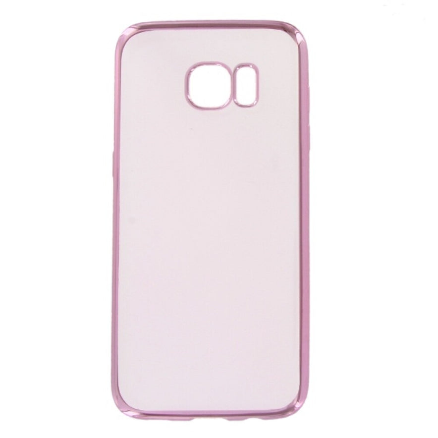 TPU Handyhülle für Samsung Galaxy S7 Edge Pink