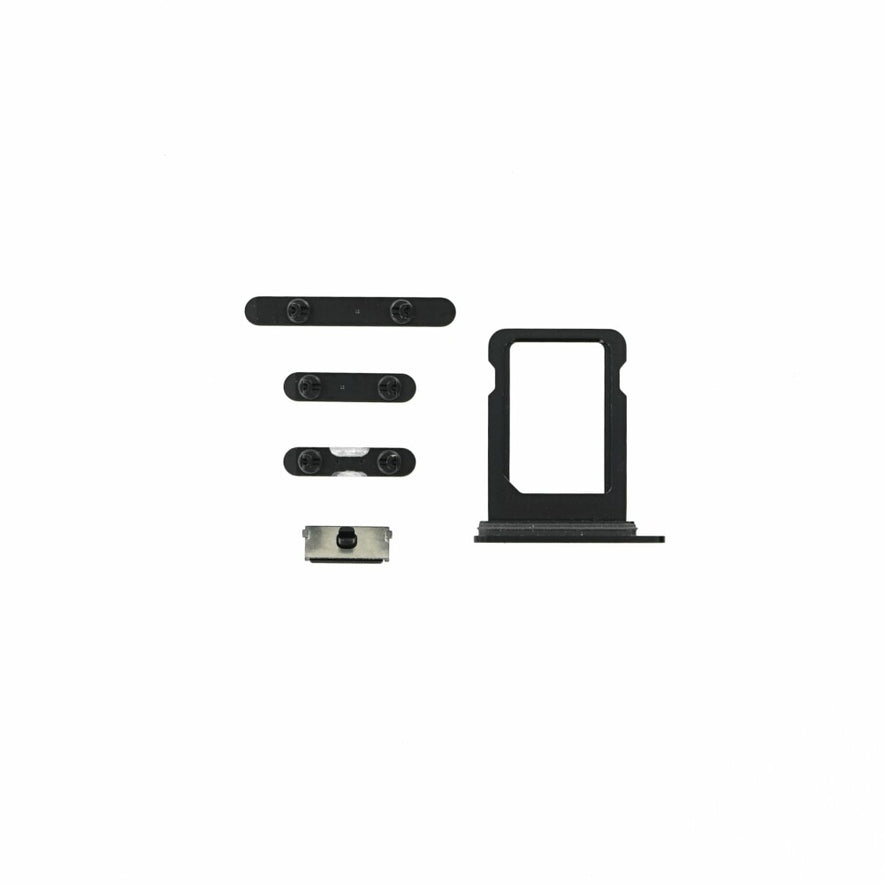 Tasten Set für iPhone 12 schwarz