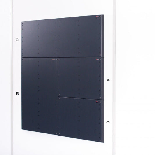 Wall plate type C dimensions 94x29x2cm