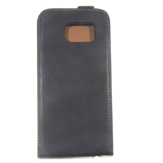 Slim Leder Flip Handyhülle für Galaxy S6 Schwarz 4250710563661