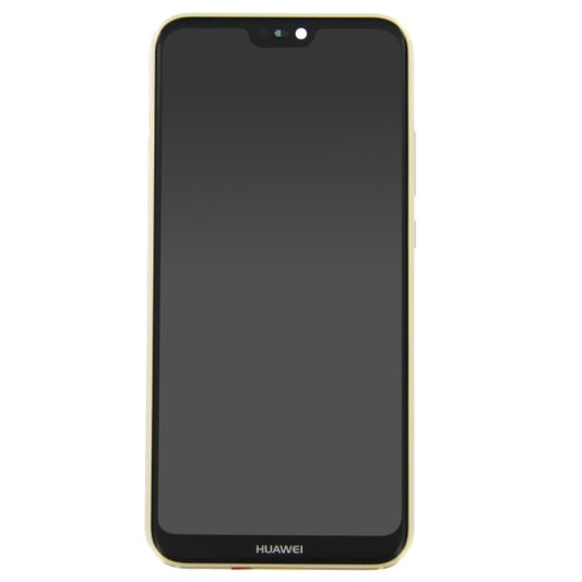 Display für Huawei P20 Lite LCD + Rahmen Gold Bildschirm Touch