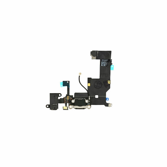 Ladebuchse für iPhone 5 Schwarz Audio Flex Dock Connector 821-1699-B