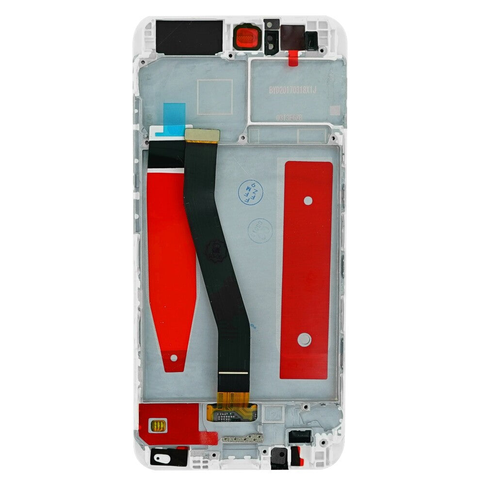 Display für Huawei P10 LCD + Rahmen Weiß Touch Bildschirm