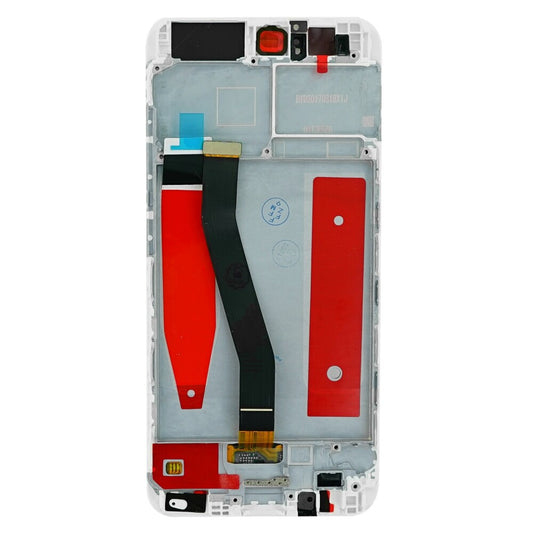 Display für Huawei P10 LCD + Rahmen Weiß Touch Bildschirm