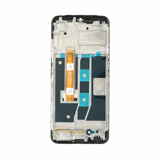 Display Unit + Frame for OPPO A16/ A16s black