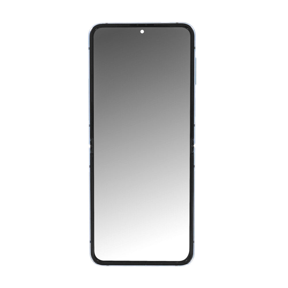 Original Display für Samsung Galaxy Z Flip4 5G Blau LCD + Rahmen GH82-29440D