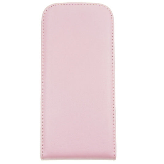 Leder Flip Handyhülle für HTC M8 Mini Rosa Schutz Case