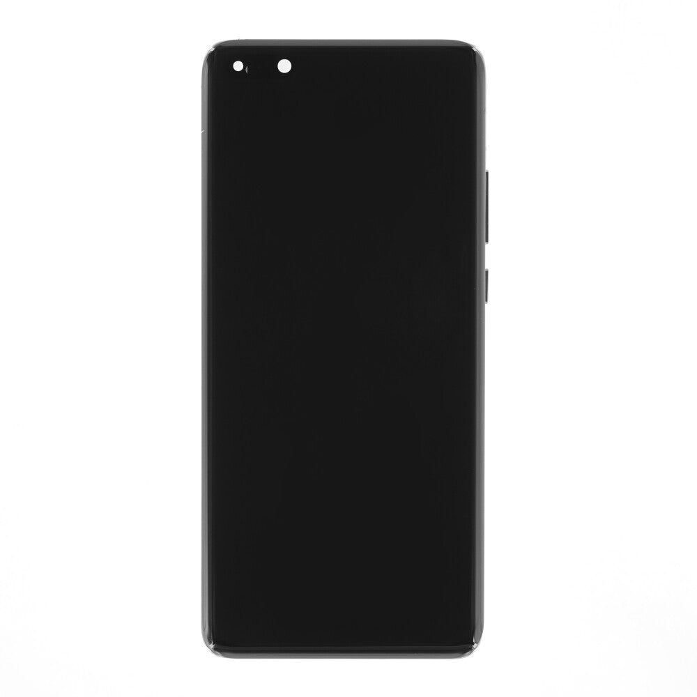 Display für Huawei P40 Pro LCD + Rahmen Schwarz Bildschirm Touch