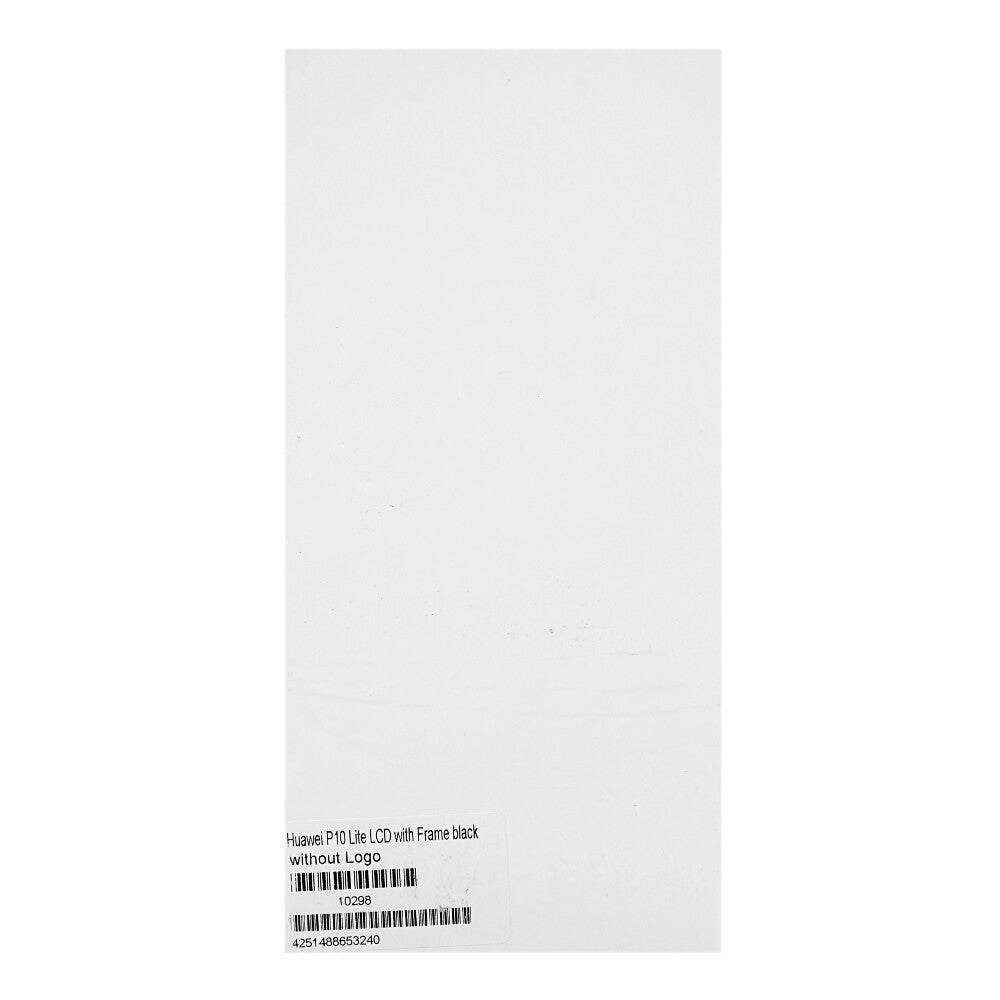 Displayeinheit + Rahmen für Huawei P10 Lite schwarz, ohne Logo