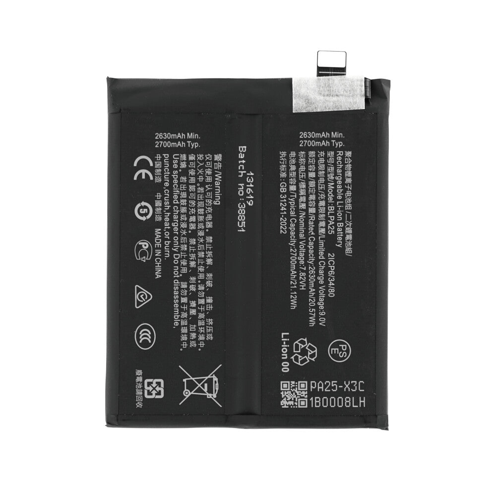 BLPA25 Akku für OnePlus 12 wie Original Akku Ersatzakku