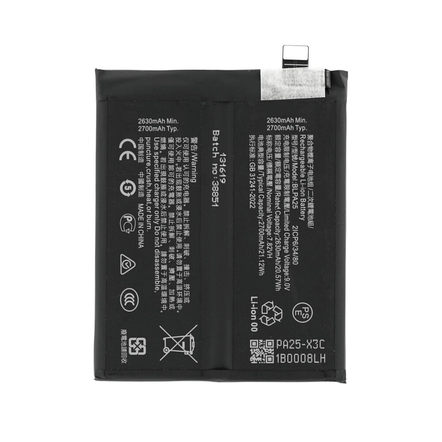 BLPA25 Akku für OnePlus 12 wie Original Akku Ersatzakku