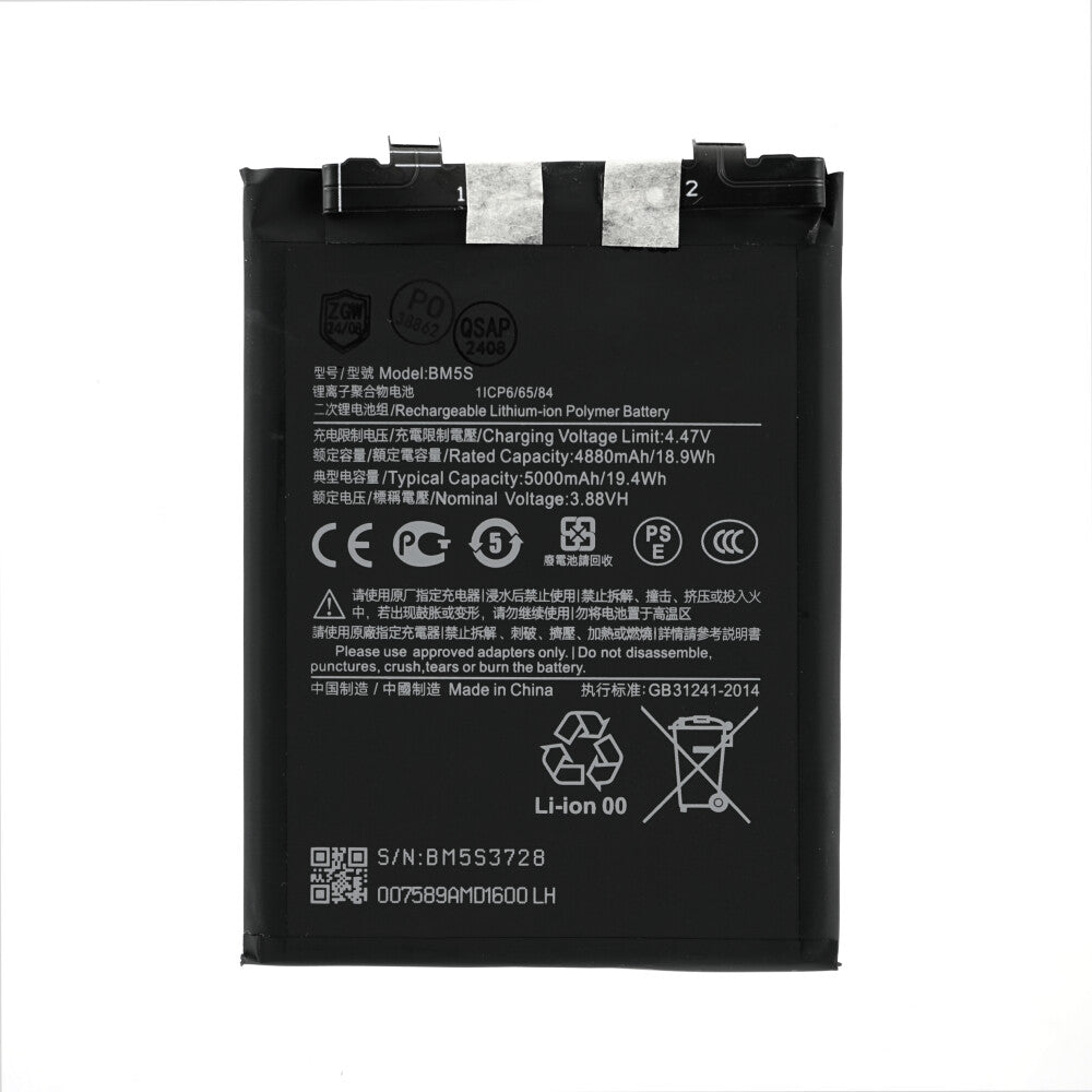 BM5S Akku für Xiaomi 13T Pro 5000mAh Ersatzakku