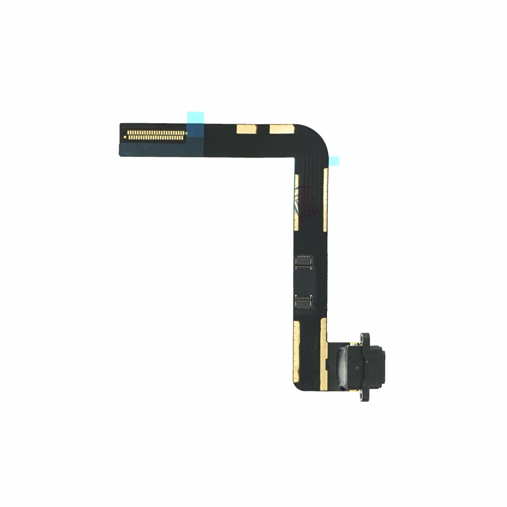 Ladebuchse für iPad 7 2019 iPad 8 2020 iPad 9 2021 Schwarz Dock Connector Flex