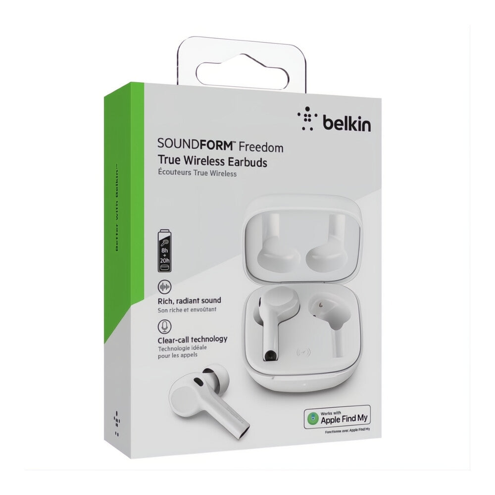 Belkin Kabellose Bluetooth In Ear SoundForm FREEDOM Headset weiß AUC002GLWH
