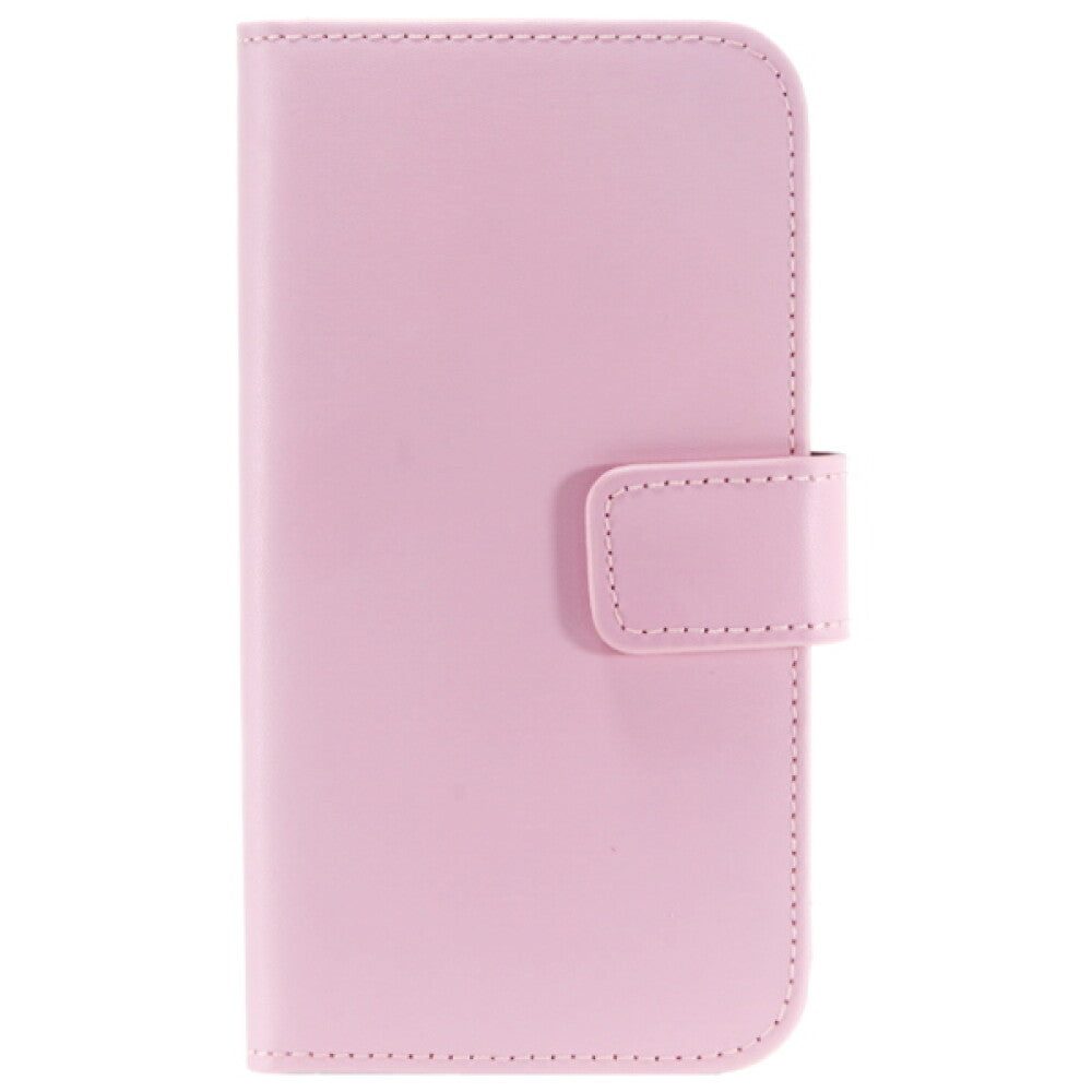 Leder Handyhülle für Samsung Galaxy S4 Rosa Schutzhülle Schutz 4250710503803