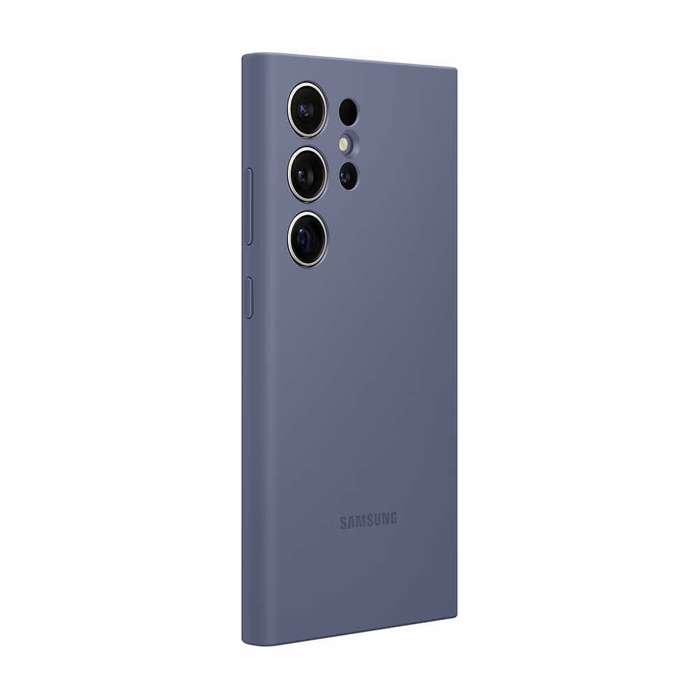 Original Silikonhülle für Samsung Galaxy S24 Ultraviolet EF-PS928TVEGWW