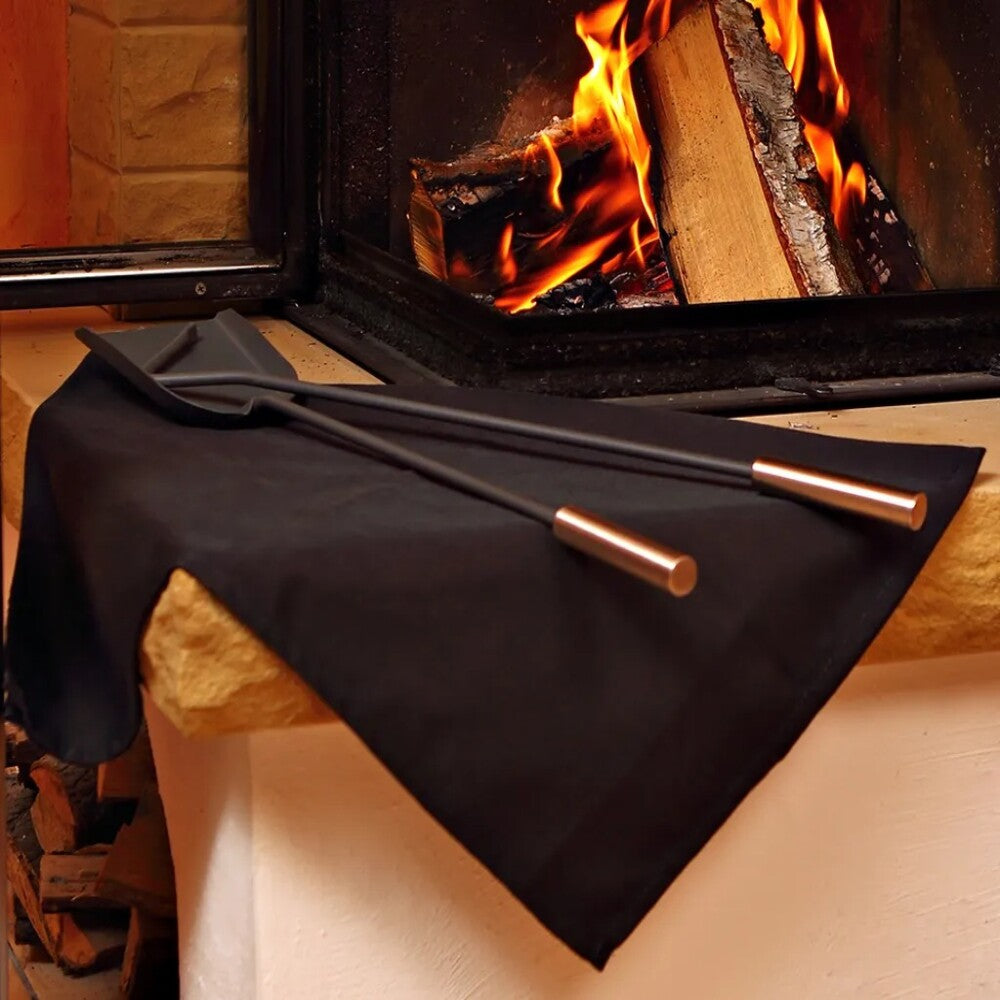 Firemat Black feuerfeste Unterlage, Größe:33x33cm