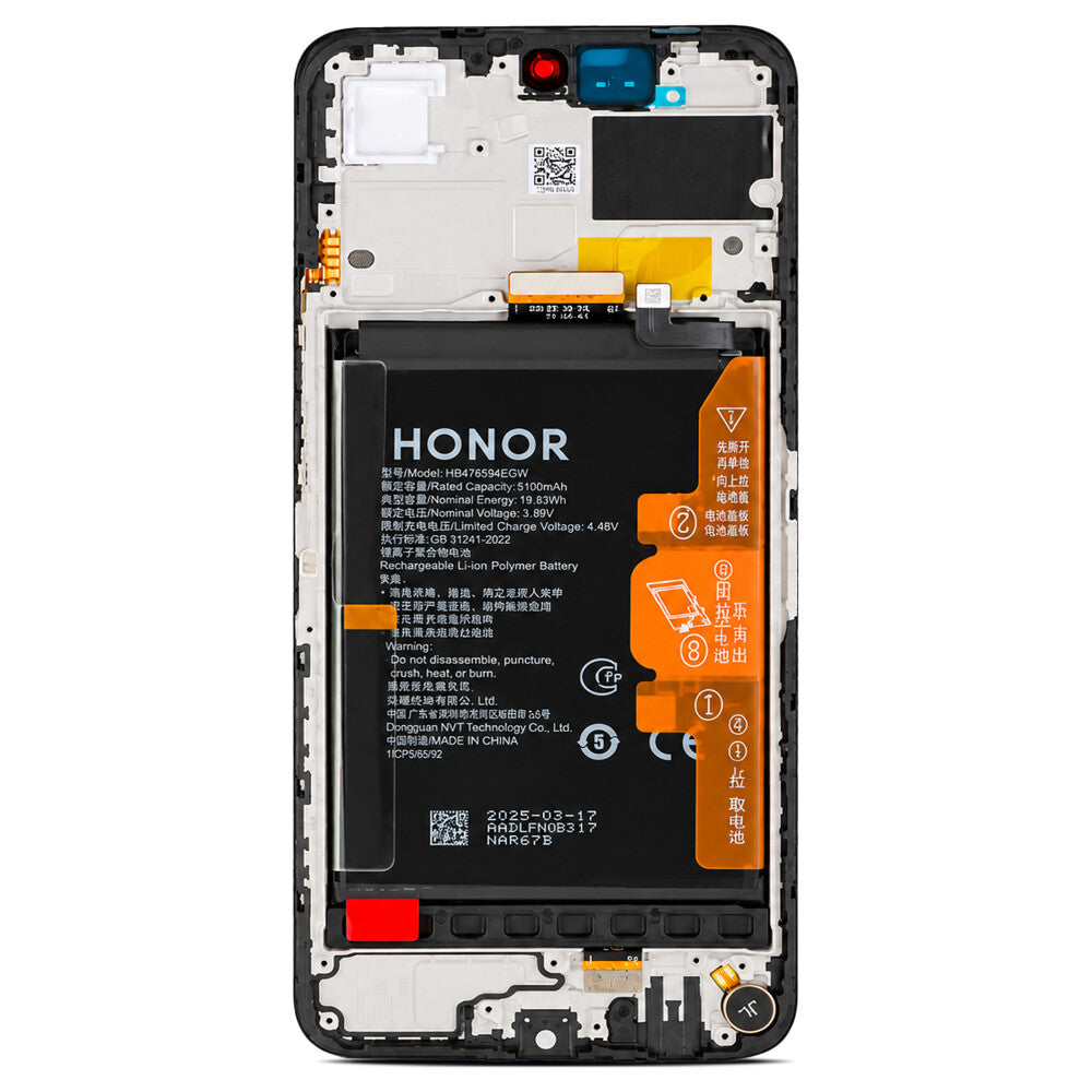 Honor Display + Akku Honor X7c/200 Smart schwarz 0235ALQQ