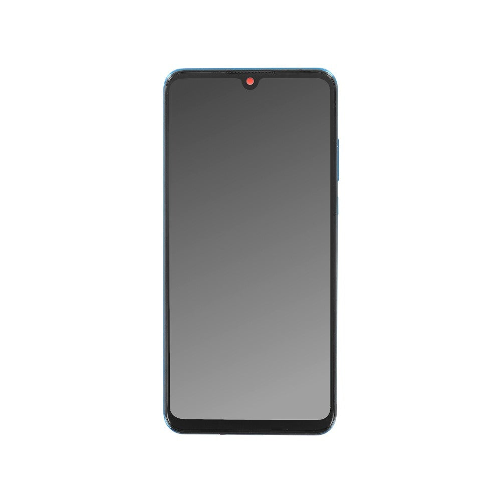 Display für Huawei P30 Lite LCD + Rahmen Blau Bildschirm Touch