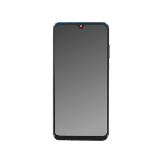 Display für Huawei P30 Lite LCD + Rahmen Blau Bildschirm Touch