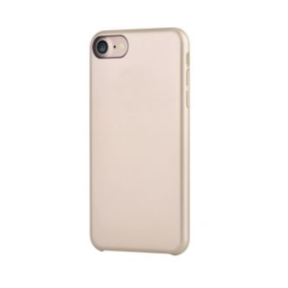 Original Tasche Handyhülle für iPhone 7/8 Champagner Gold Schutz Case