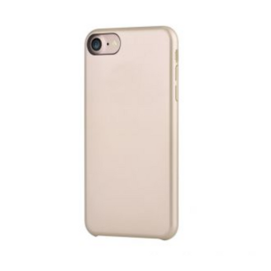Original Tasche Handyhülle für iPhone 7/8 Champagner Gold Schutz Case
