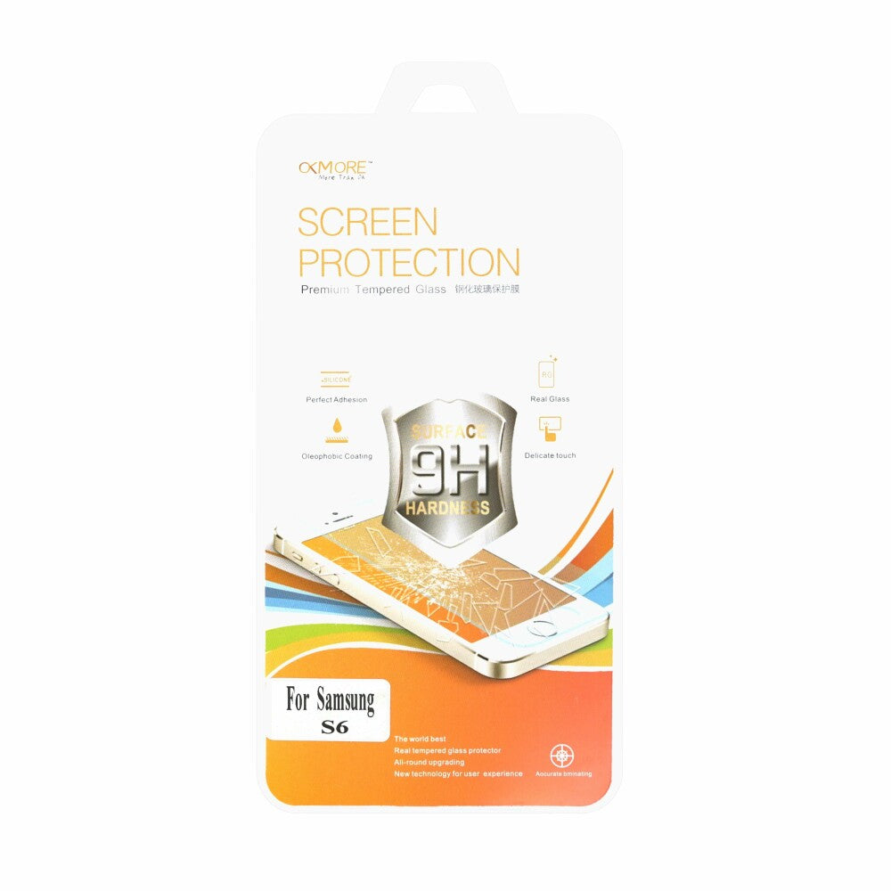 Original Panzerfolie gehärtetes Glas für Samsung Galaxy S6