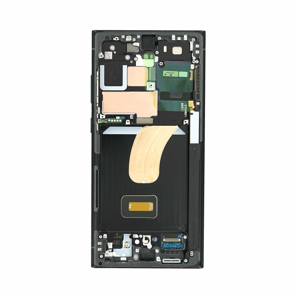 Original Display für Samsung Galaxy S23 Ultra Grau LCD + Rahmen GH82-30466E
