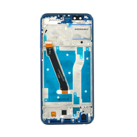 Displayeinheit + Rahmen für Huawei Honor 9 Lite blau, ohne Logo