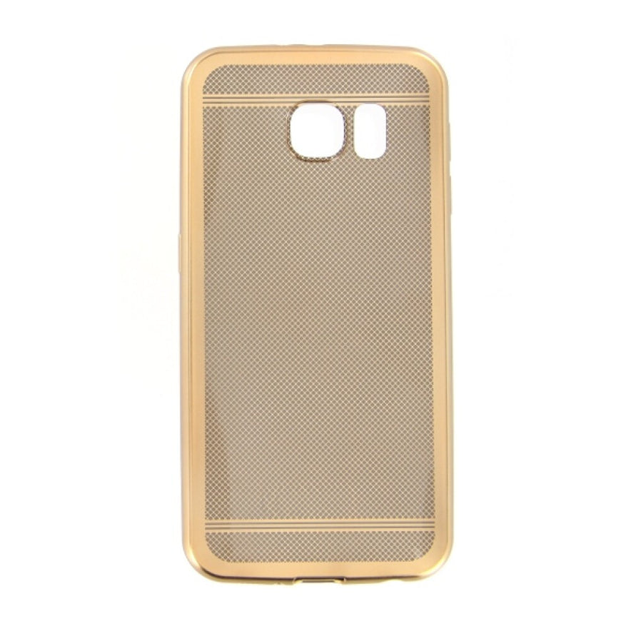 Silikonhülle Handyhülle für Samsung Galaxy S6 Gold