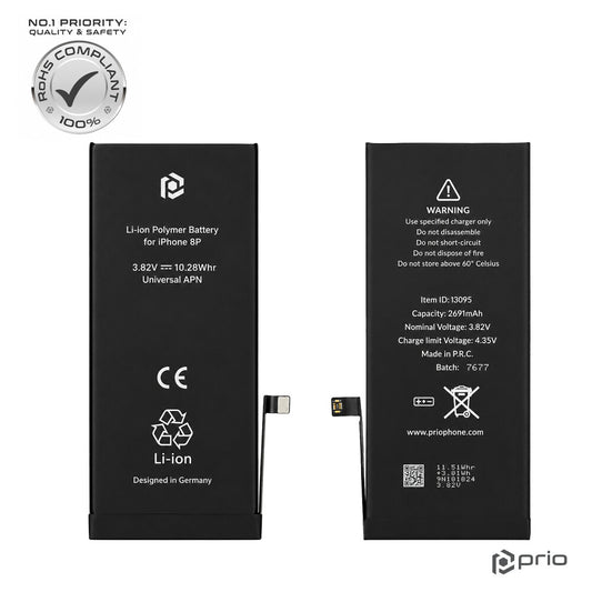 prio Akku für iPhone 8 Plus (Universal APN)