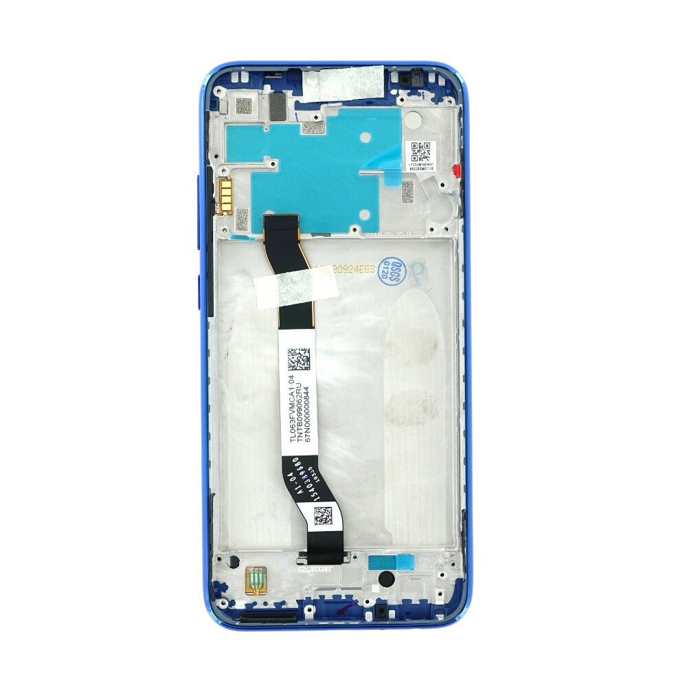 Original Display für Xiaomi Redmi Note 8 LCD + Rahmen blau 5600030C3J00