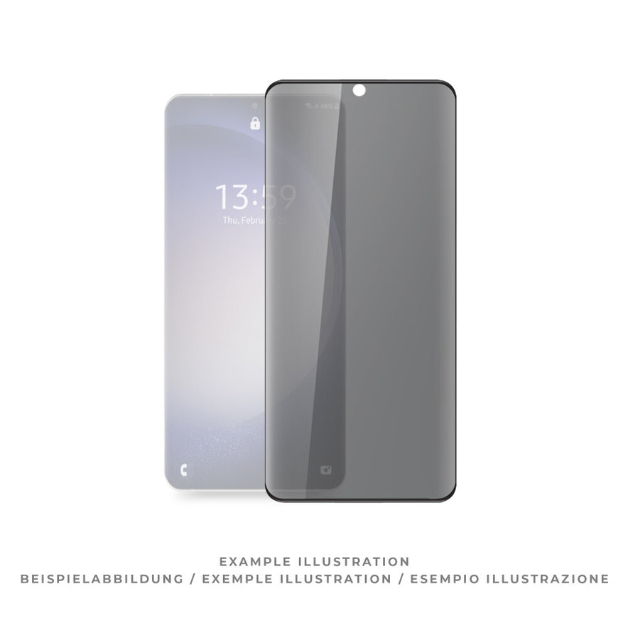 prio 3D Anti-Spy Panzerglas für Samsung S24 Ultra schwarz