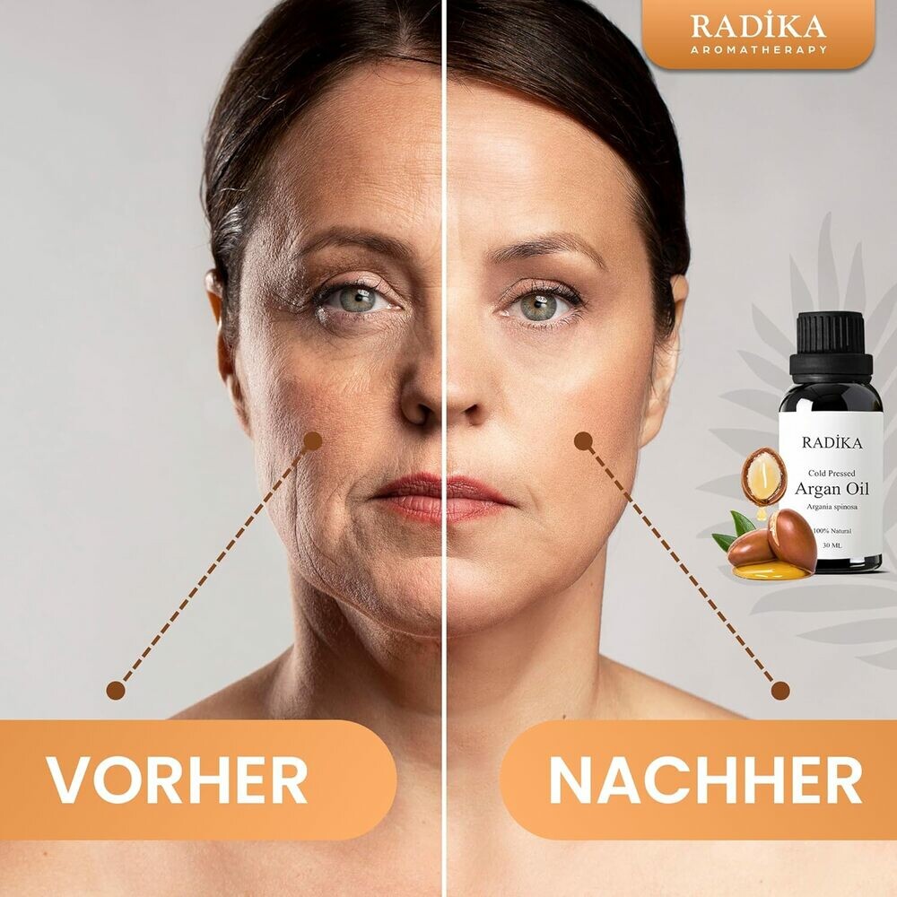 Arganöl, Kaltgepresst, 100% Rein, BIO, natürlich, 30 ml