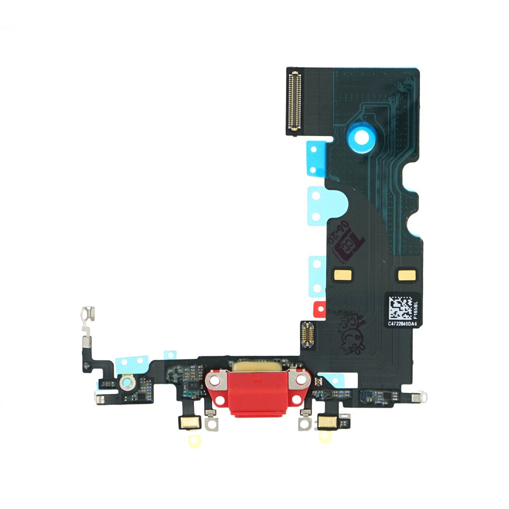 Ladebuchse für iPhone SE 2020 Rot Dock Connector Flex