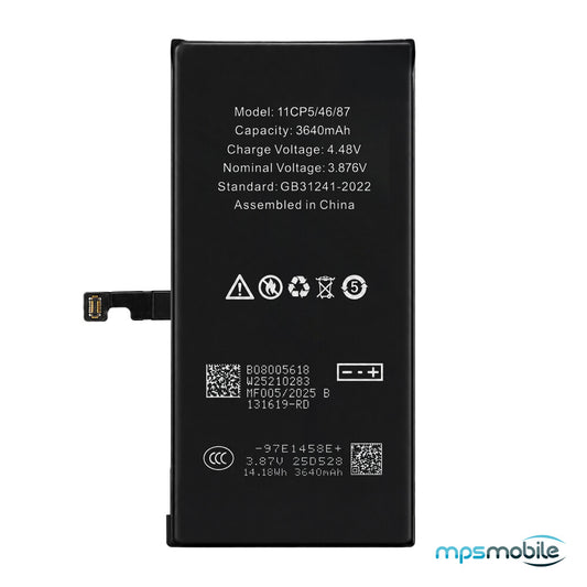 Diagnostizierbarer 3640-mAh-Akku mit hoher Kapazität für das iPhone 15