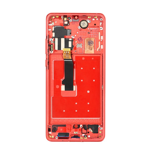 Displayeinheit + Rahmen für Huawei P30 Pro amber sunrise