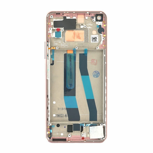 Original Display für Xiaomi 11 Lite 5G NE LCD + Rahmen rosa 5600060K9D00