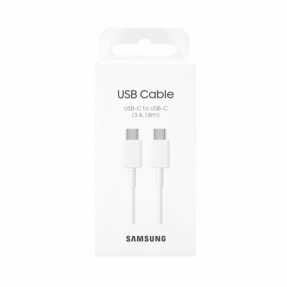 Original Samsung USB-C Kabel Weiß Power Adapter Netzteil Stecker EP-DX310JWEGEU