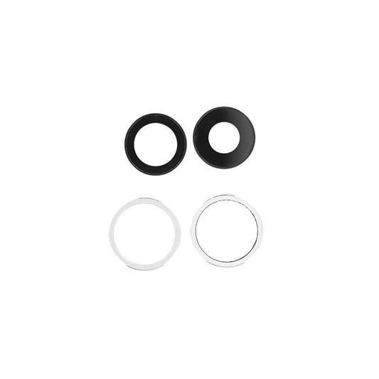 Rückkameraobjektiv + Halterung für iPhone 11 - weiß