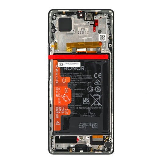 Original Display für Honor 60 LCD schwarz + Akku 0235AANJ